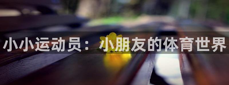 必威betway西汉姆联：小小运动员：小朋友的体育世界