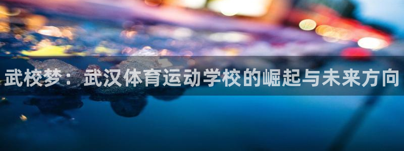 betway西汉姆联官网：武校梦：武汉体育运动学校的崛起与未来方向