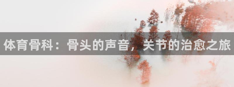 必威betway西汉姆联：体育骨科：骨头的声音，关节的治愈之旅