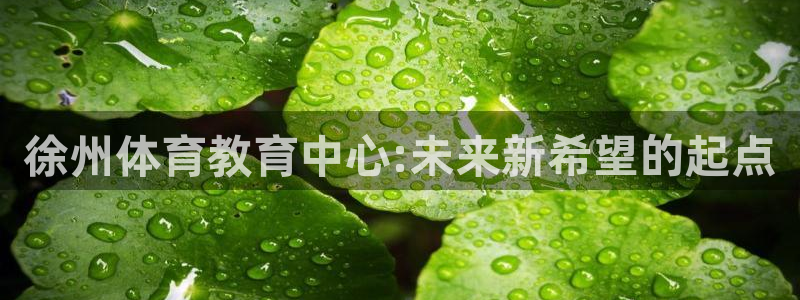 betway西汉姆：徐州体育教育中心:未来新希望的起点